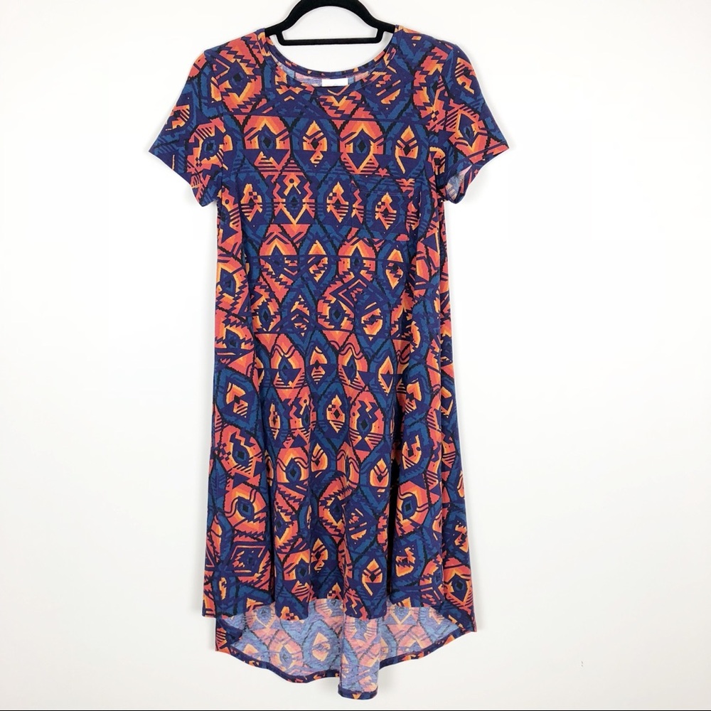 4/$25 Lularoe geometric aztec Carly dress